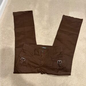 Wild Fable Women's Brown Cargo Pants